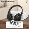 ROCK Space O2 HiFi Bluetooth 5.0 Wireless Headset with Mic, Support TF Card(Black)