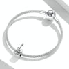 S925 Sterling Silver Retro Bass Beads DIY Bracelet Necklace Accessories