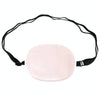 Children Silk Blackout Eye Mask Strabismus Correction Covering Eye Patch(Cherry Blossom Pink White Edge)