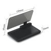 Car HUD Head Up Display, Phone GPS Mount for 6" Smartphones (Black)