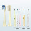 2 PCS Electric Toothbrush Head for Ulike UB602 UB603 UB601,Style: Bright White  Green