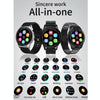 W68 1.54 inch Touch Screen IP67 Waterproof Smart Bracelet, Support Blood Oxygen Monitoring / Bluetooth Call / Heart Rate Monitoring, Style: Steel Strap(Silver)