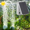 Solar Air Pump for Aquarium, 5V USB, Battery, US Plug