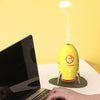 ICARER FAMILY V9 Small USB Plug-in Rocket Shape Jellyfish Fog Circle Night Light Humidifier(Pink)