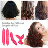20 PCS Cute Wave Point Hair Curler Sleeping Rabbit Ear Hair Roll