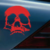 D-774 Evil Skull Pattern Car Modified Decorative Sticker(Red)