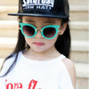 Fashion Baby Girls and Boys Cat Eyes Sunglasses Anti-UV Sunglasses(Green)