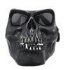 High Intensity Terrifying Evil Facepiece Skeleton Anti BB Bomb Face Mask with Elastic Bands(Black)