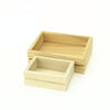 3 PCS Toy House Accessories Mini Wooden Box(Large)