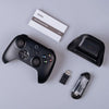 8BitDo Wireless 2.4G Gaming Controller With Charging Dock For PC / Windows 10 / 11 / Steam Deck(White)