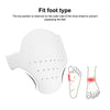 1 Pair 006 Anti-crease Anti-wrinkle Invisible Shoe Shield Holder Protector(White)