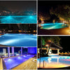 Swimming Pool ABS Wall Lamp LED Underwater Light, Power:9W(Red)