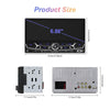 6.86inch Dual Butt Button Knob Player MP5 With Backup Camera Function / Bluetooth / CarPlay(Standard)