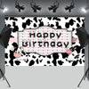 180x110cm Cartoon Cow Theme Birthday Party Decoration Background Cloth Photography Banner(2023SRB134)