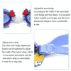 Cartoon Children Swimming Goggles Baby Waterproof Anti-fog High-definition Swimming Goggles(Big Red Blue Crab)