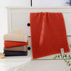 Honeycomb Cotton Towel, Size:35 x 75cm(Red)