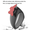 2 in 1 Car Blind Spot Mirror Reversing Parking Wide Angle Mirror 360 Degree Rotation Adjustable Convex Rear View Mirror(Black Left)