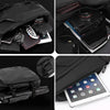 WEPOWER Men Shoulder Bag Waterproof Multifunctional Large Capacity Crossbody Bag(Black)