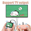I50 999 in 1 Children Cat Ears Handheld Game Console, Style: Doubles (Blue)