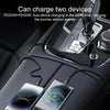 Yesido Y69 PD30W Dual USB-C / Type-C Zinc Alloy Mini Car Charger(Metal Grey)