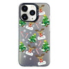 For iPhone 11 Pro Max Christmas Series PC Full Coverage Pattern Phone Case(CK057 Black)