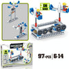 KY1001-2 Mechanical Engineering Assembled Building Blocks Children Puzzle Toys