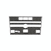 Car Carbon Fiber CD  Console Panel Decorative Sticker for Infiniti Q50 / Q60 2014-2020