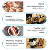 BOH-2012 Digital Multi-function Stainless Steel Food Kitchen Scale with LCD Display, Specification: 5kg/1g (Silver)