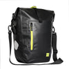 Rhinowalk Bicycle Backpack Full Waterproof Shelf Bag 25L Unilateral Frame Bag Long-distance Travel Bicycle Bag(Black Green)