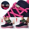 10 PCS Aluminum Metal Capsule Buckle Non Binding Shoe Lace Accessories (Navy Blue)