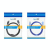 Jasoz USB Male to Female Oxygen-Free Copper Core Extension Data Cable, Colour: Black 3m
