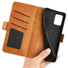 For Alcatel 1B 2022 Dual-side Magnetic Buckle Horizontal Flip Leather Phone Case(Yellow)
