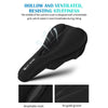 WEST BIKING Bike Cushion Cover Thick Silicone Quick Release Seat Cushion(Black)