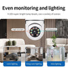 A6 2MP WiFi Light Bulb Camera HD 1080p 360° PTZ Night Vision Motion Detection