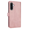 For Samsung Galaxy A36 AZNS Skin Feel Calf Texture Flip Leather Phone Case(Rose Gold)