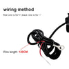 Motorcycle Sunshade Rainproof Mobile Phone Holder, Shape: Charging Handlebar Holder 5V-3.1A