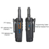 RETEVIS RT86 10W 430-440MHz 16CHS Two Way Radio Handheld Walkie Talkie with Wireless Copy Function(Black)