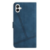 For Samsung Galaxy A06 4G Skin-feel Stitching Leather Phone Case(Blue)