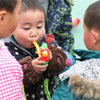 10 PCS Children Toy Suspension Blow Ball Nostalgic Toy Blowing Music Magic Hanging Ball, Random Color Delivery