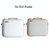 For DJI Avata CYNOVA C-ACC-001 Portable Lightweight Shoulder Handed Waterproof Storage Bag(Gray Orange)