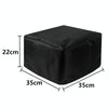 Oxford Cloth Durable Projection Dust Cover, Size: 35x35x22cm(Black)