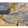 DIY Four-sided Angle Measuring Ruler Layout Tool for Handymen, Builders, Craftsmen
