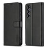 For Samsung Galaxy A36 5G LC.IMEEKE Calf Texture Leather Phone Case(Black)