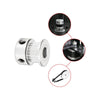 10 PCS GT2 3D Printer Synchronous Wheel Transmission Leather Pulley, Specification: 20 Tooth 5mm