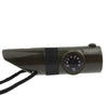 7 in 1 (Survival Whistle / Compass / Thermometer / LED Light / Magnifier / Retroreflector / String)