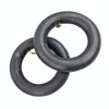 10 x 2.5/2.75 Electric Scooter 45 Degree Valve Thickened Inner Tube(Yellow Stripes)