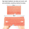 YIPINU YPU-FD2 Autumn And Winter Sports Hair Band Yoga Wide -Side Elastic Hair Hoop Bib(Fluorescent Orange)
