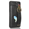 For Asus ROG Phone 5 ZS673KS Wristband Leather Back Phone Case(Black)