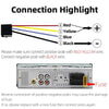 JSD-520 Car Stereo Radio MP3 Audio Player Support Bluetooth Hand-free Calling / FM / USB / SD, EU Plug Version