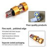 2 PCS LED Light Bulb 6000K White Super Bright 168 2825 W5W T10 Decoder Replacement, For Car Dome Map Side Marker Door Courtesy License Plate Lights(Gold)